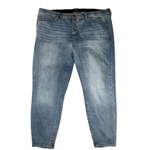 Torrid Feel The Fit Sky High Skinny Premium Comfort Jeans Size 24R